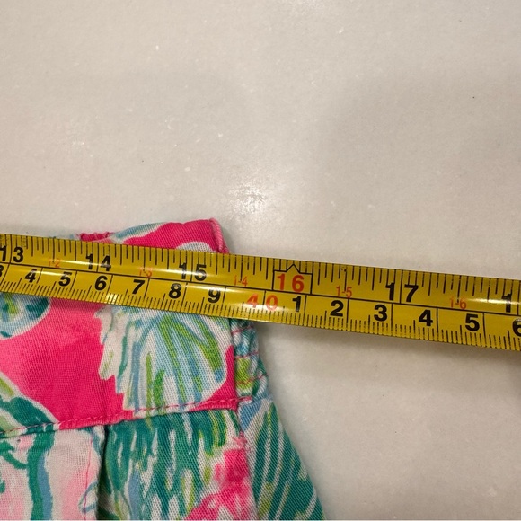 Lilly Pulitzer Women’s Dahlia Scalloped Elastic Shorts Multi-color Size M - Picture 6 of 10